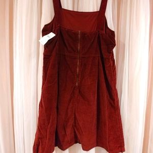 Marrone curdoroy dress